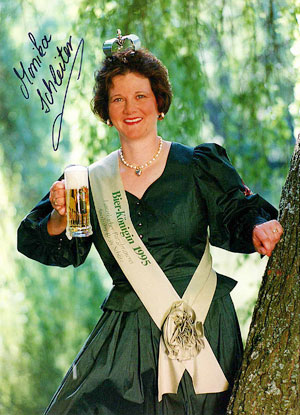 1995 Monika Mittelfarwick gen Osthues Bierkönigin Lauterbacher