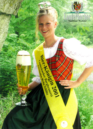 2001 Melanie Hahn Bierkönigin Lauterbacher