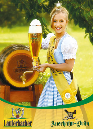 2008 Dunja Schad Bierkönigin Lauterbacher