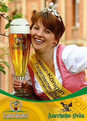 2009 Meike Kelch Bierkönigin Lauterbacher