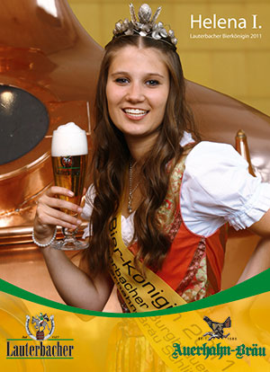 2011 Helena Riedl Bierkönigin Lauterbacher