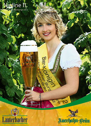 2012 Nadine Dittrich Bierkönigin Lauterbacher