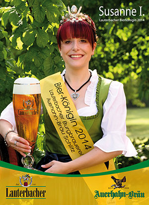 2014 Susanne Hansel Bierkönigin Lauterbacher