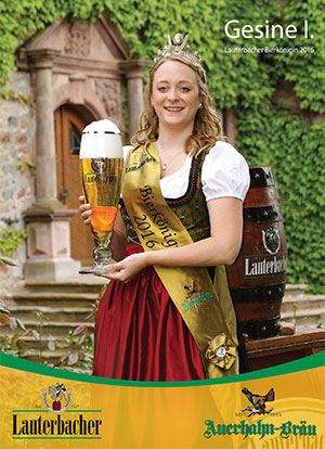 2016 Gesine Schönhals Bierkönigin Lauterbacher